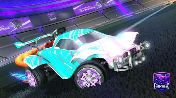 A Rocket League car design from zaitzaitz