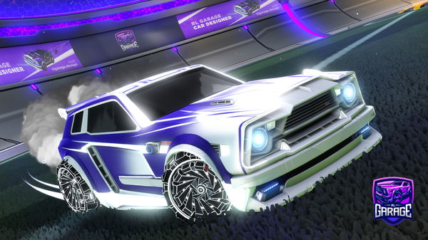 A Rocket League car design from JMarkall