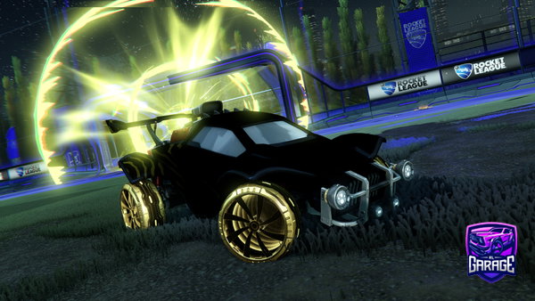 A Rocket League car design from H0TP0T