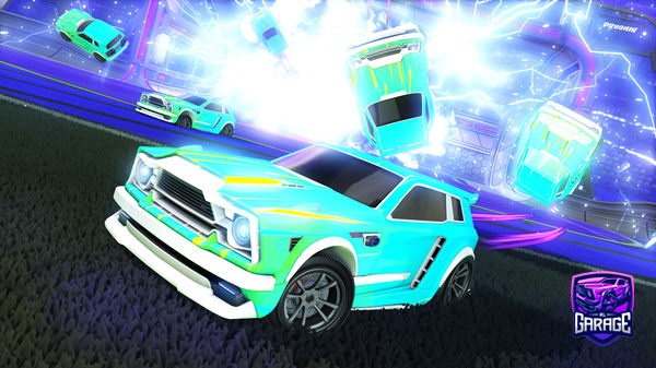 A Rocket League car design from Adamwell8028