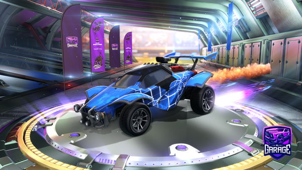 A Rocket League car design from Stybar