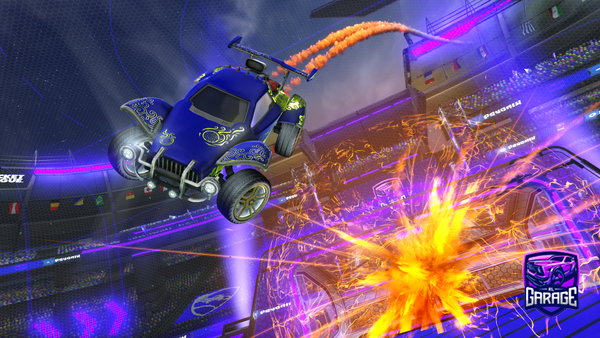 A Rocket League car design from Trader_Devo