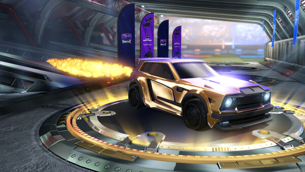 A Rocket League car design from Zep973
