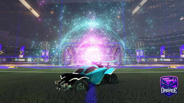 A Rocket League car design from Turbozox