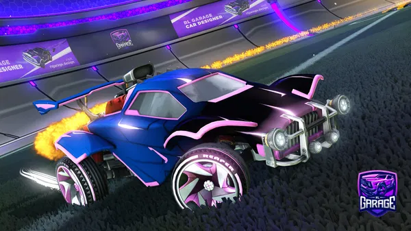 A Rocket League car design from GamingGeek123