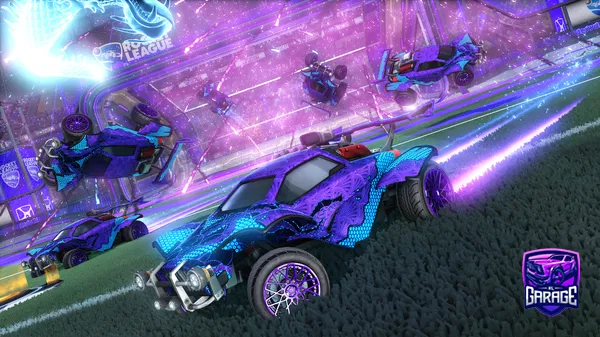 A Rocket League car design from Jeebozz