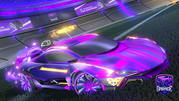A Rocket League car design from Ninja_Dude404RL