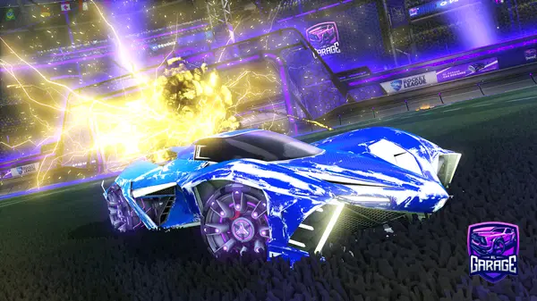 A Rocket League car design from HappyAuroch5338