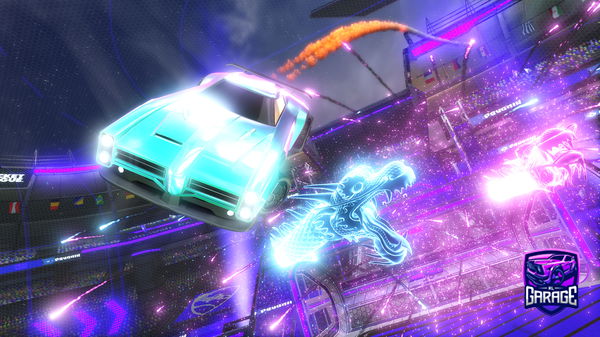 A Rocket League car design from Giratina