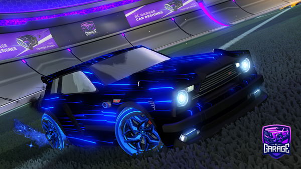 A Rocket League car design from Boubacar_999