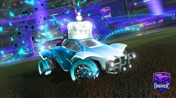 A Rocket League car design from ShooterinoS