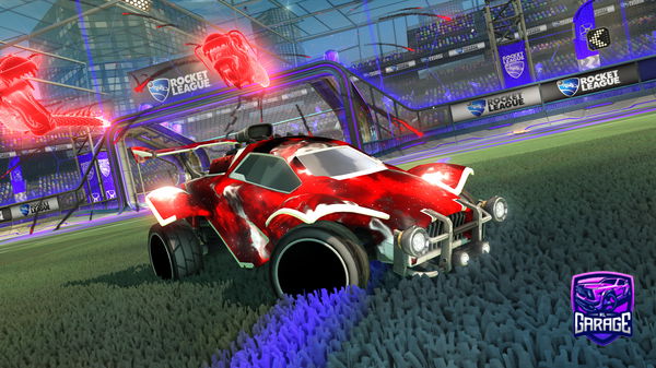 A Rocket League car design from THHMnu