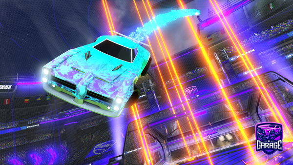 A Rocket League car design from Cutar77