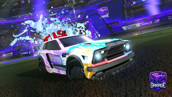 A Rocket League car design from Glodgarr