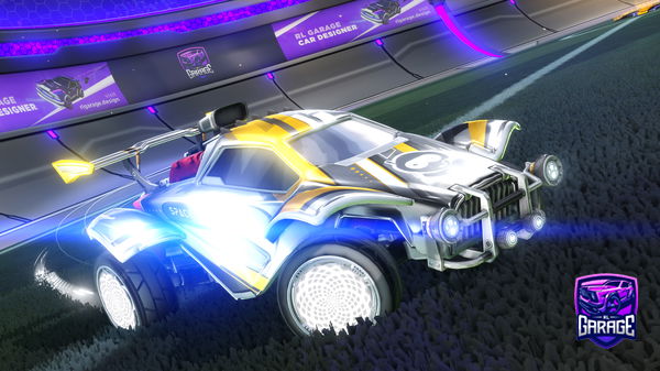 A Rocket League car design from Fade-Reece