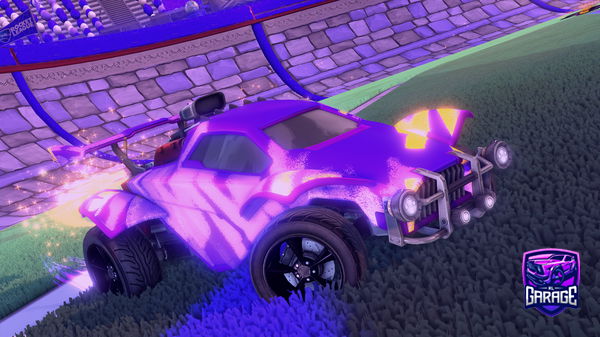 A Rocket League car design from Tydrorl