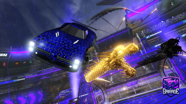 A Rocket League car design from Gunner_poef