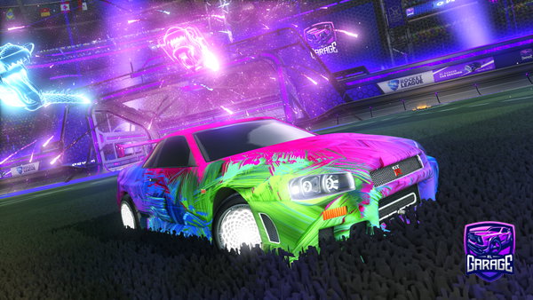 A Rocket League car design from ItzEvan26