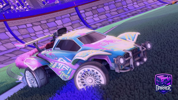 A Rocket League car design from UmenchFN