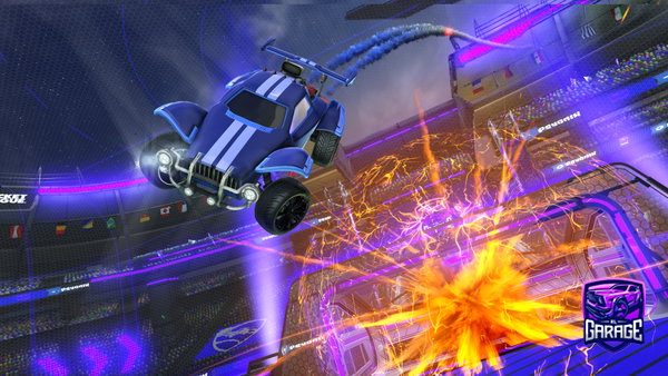 A Rocket League car design from Sxolaris