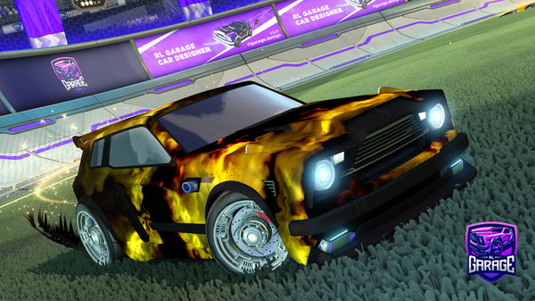 A Rocket League car design from Oreocookie45