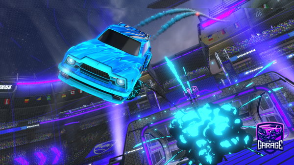 A Rocket League car design from SUSLebuchen