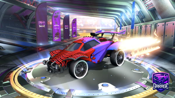 A Rocket League car design from oditeey09