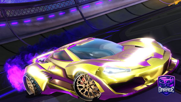 A Rocket League car design from Android6543