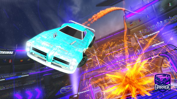 A Rocket League car design from ctroo