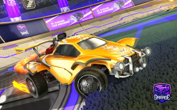 A Rocket League car design from S4wzaa