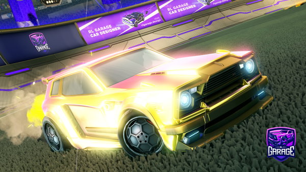 A Rocket League car design from dzo487_