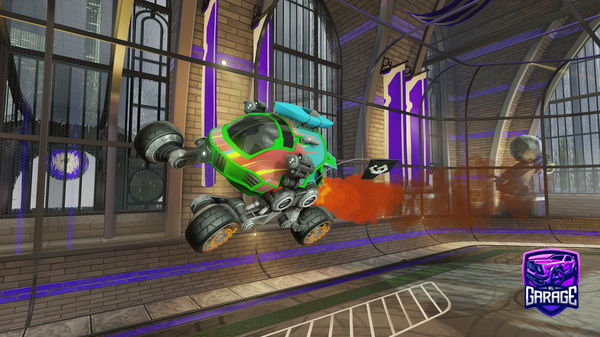 A Rocket League car design from SupportBot