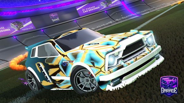 A Rocket League car design from squeak1234