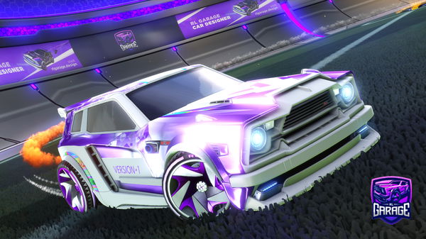 A Rocket League car design from Ny-zix