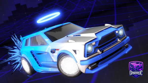 A Rocket League car design from HUGONITE14