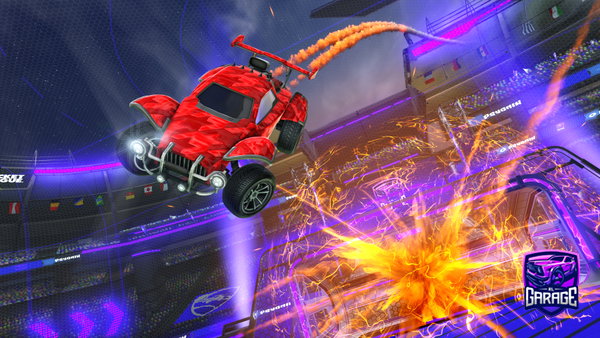 A Rocket League car design from HEART_BREAKER55