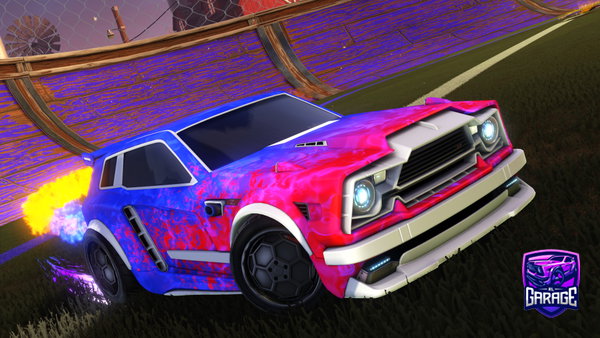 A Rocket League car design from Ryzanwastaken