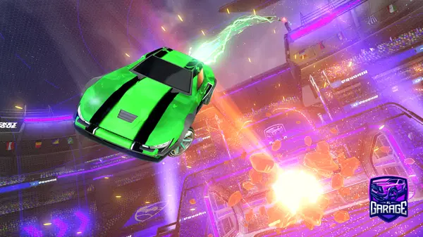 A Rocket League car design from abalduy