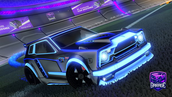 A Rocket League car design from Boubacar_999