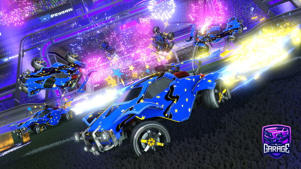 A Rocket League car design from Exclusively-Mo