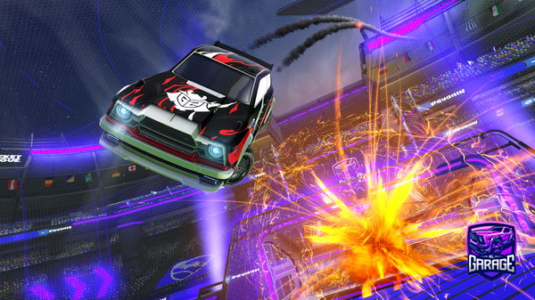 A Rocket League car design from Staity_rl