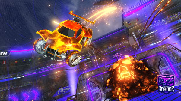 A Rocket League car design from 4L1