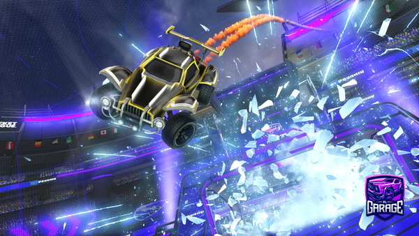 A Rocket League car design from jMaker