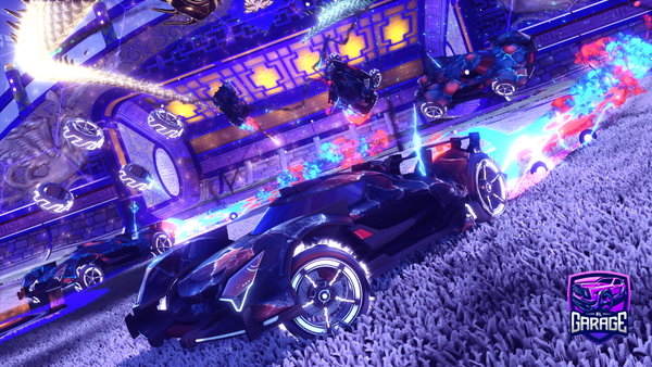 A Rocket League car design from Choppr40