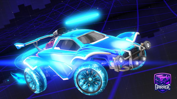 A Rocket League car design from Coldhd93k