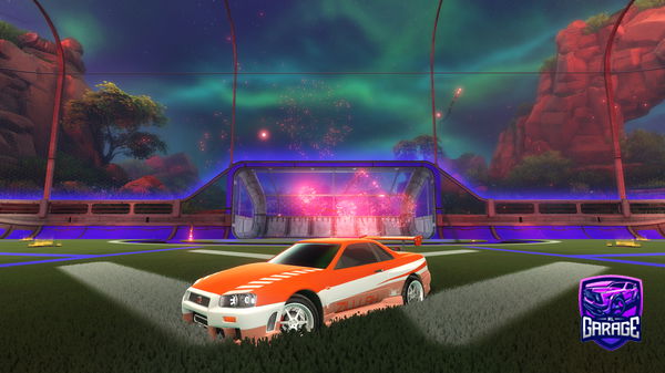 A Rocket League car design from maukas-kana