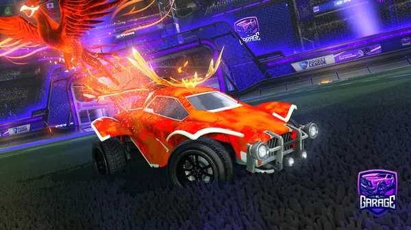 A Rocket League car design from kinneko189