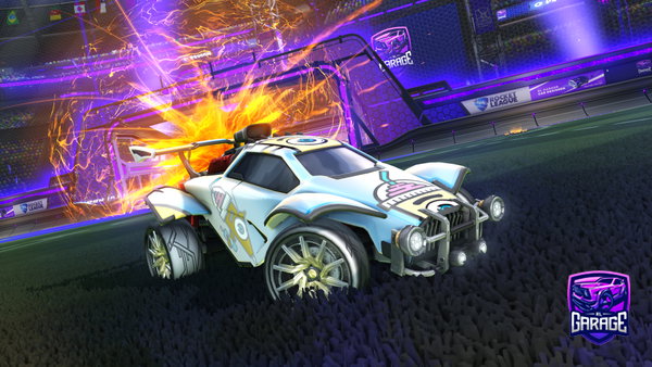 A Rocket League car design from BusyJuju4025