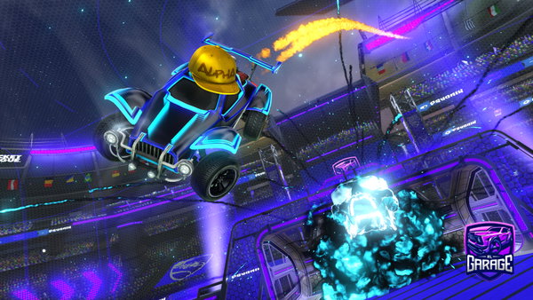 A Rocket League car design from nxrdcappee