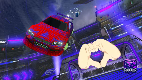 A Rocket League car design from ashhhhhhhhh